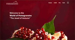 Desktop Screenshot of pomegranates.org